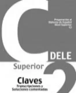 Dele Inicial C2 Clave