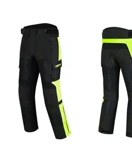 W-TEC Pinapoco kalhoty čierna-fluo - S/M