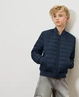 Detská prešívaná bunda v štýle bomber