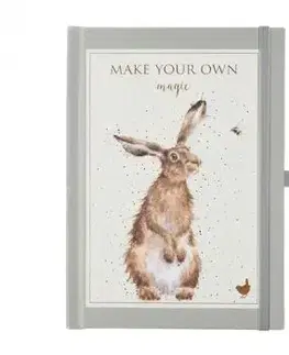 Zápisník Bullet Journal "The Hare and The Bee" Wrendale Designs – zajac