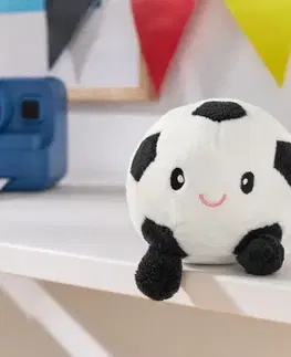 Plyšová futbalová lopta so zvukom