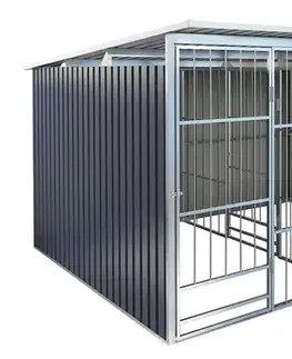 G21 Koterec pre 2 psov G21 Ken 886 - 322 x 275 cm (sivý)