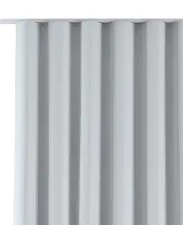 Dekoria Zaves s riasením WAVE, bielo - sivá, Blackout 300 cm, 269-05