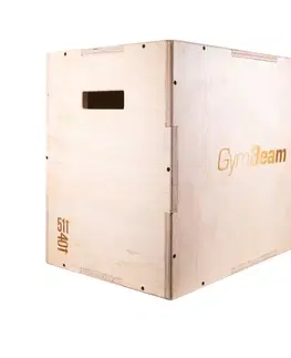 GymBeam Plyometrická bedňa PlyoBox Wood