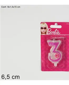 MAKRO - Sviečka tortová 3 Barbie