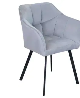 Stolička Nevada svetlosivá
