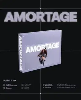 Jisoo - Amortage (Limited Box Purple/Bloom) CD - Jisoo