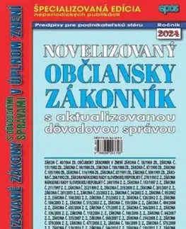 Novelizovaný občiansky zákonník 13/2024