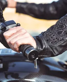 W-TEC Strass čierna s kamienkami - L