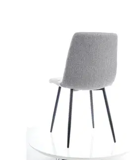 KIK VELVET jedálenská stolička, béžová