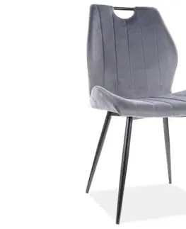 Jedálenská stolička ARCO VELVET Signal