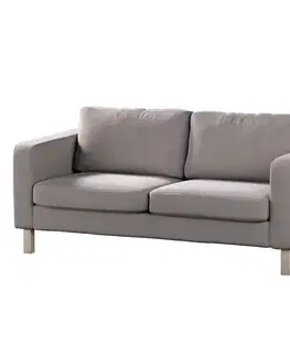 Dekoria Poťah na sedačku Karlstad (nerozkladací, 2-miestny, krátky), kawa z mlekiem, 165 x 89 x 64 cm, Living Velvet, 704-72