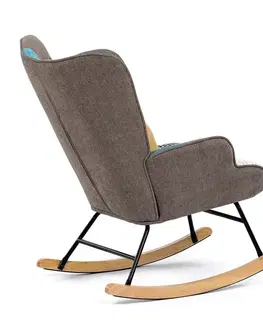 Hojdacie kreslo PW2, patchwork