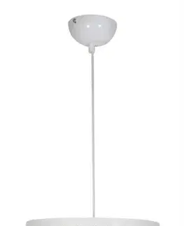 Závesná stropná lampa 1X60W E27 biela ORLANDO