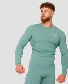 GymBeam Kompresné tričko s dlhým rukávom High Blue  S