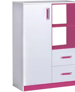 Komoda NR-6 Trafiko 90 ružové