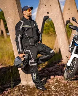 W-TEC Smackton bunda čierno-zelená - M
