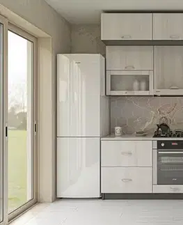 BROSH atraktívna kuchynská linka 200, ash surfside