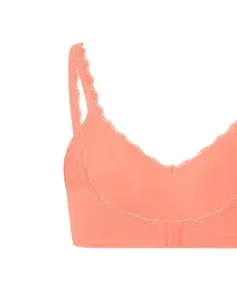 Bezšvová mäkká podprsenka, papaya