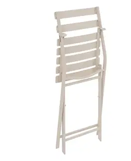 DEOKORK Záhradná kovová zostava SUNNY I. 1+2 (ivory)