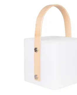  LED RGBW Vonkajšia lampa MAJORKA LED/0,5W/5V USB 1200 mAh IP44 biela 330659