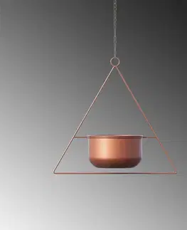 Dekoratívny kvetináč Harpusta - Copper