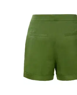 Šortky z ľanovej zmesi