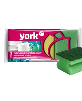 YORK - Hubka na riad 3ks, 9x6,8x4cm