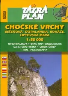 TM 5008 Chočské vrchy, Roháče, L. Mara 1:50 000 – slov.
