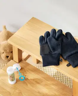 Detské flaušové rukavice