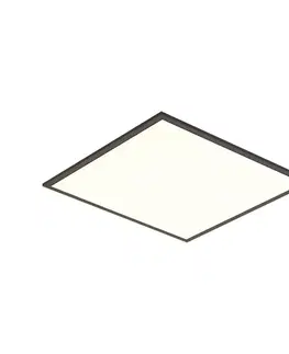 LED panel čierny štvorcový vrátane LED 3-stupňové stmievanie - Reeves