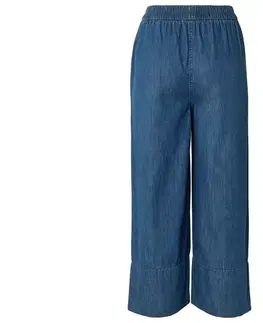 Džínsy v štýle culottes