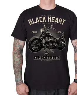 BLACK HEART Motorcycle čierna - 3XL