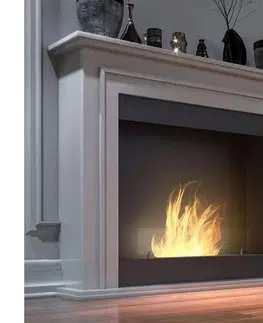 InFire - BIO krb 90x112,5 cm 3kW biela Simple portal 1