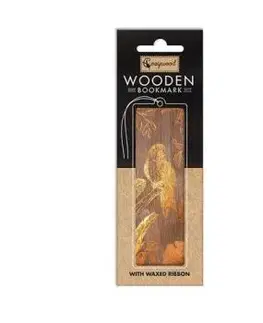 Drevená záložka Papagáj Cozywood