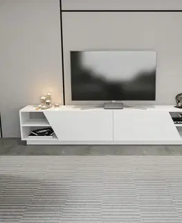Televízny stolík Rhodes White