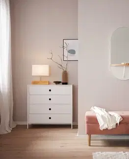 Stojan na oblečenie s odkladacou plochou