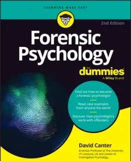 Forensic Psychology For Dummies - David V. Canter