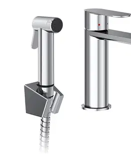 Ravak X070450 - Umývadlová batéria s bidetovou sprchou CHROME lesklý chróm X070450