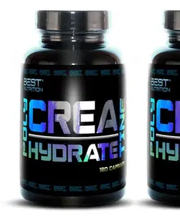 Polyhydrate Creatine - Best Nutrition 120 kaps. + 120 kaps.