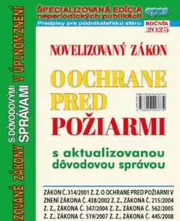 Novelizovaný zákon o ochrane pred požiarmi 8/2025