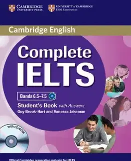 Complete IELTS C1 6.5-7.5-5 SB W/K + CD-ROM - Guy Brook-Hart, Vanessa Jakeman