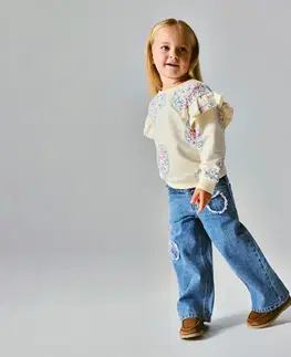 Detské džínsy NAME IT, wide leg