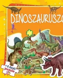Dinoszauruszok + 6 darab puzzle