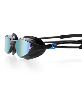 Aqua Speed Vortex Mirror White/Blue/Rainbow Mirror