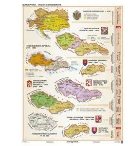 Slovensko – cesta k samostatnosti - A3 karta