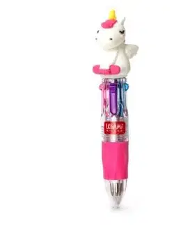 Legami 4-farebné guľôčkové pero Unicorn EXTRAORDINARY STATIONERY