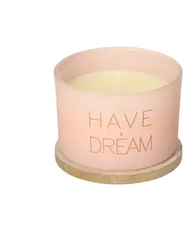 Dekoria Sviečka Have a Dream 5,5 cm, 7,5 x 5,5 cm