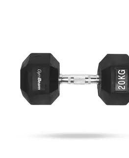 GymBeam Hexagonálna jednoručka White