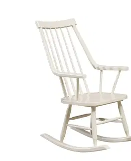 Dekoria Hojdacie kreslo Henry white, 54 x 44 x 114 cm